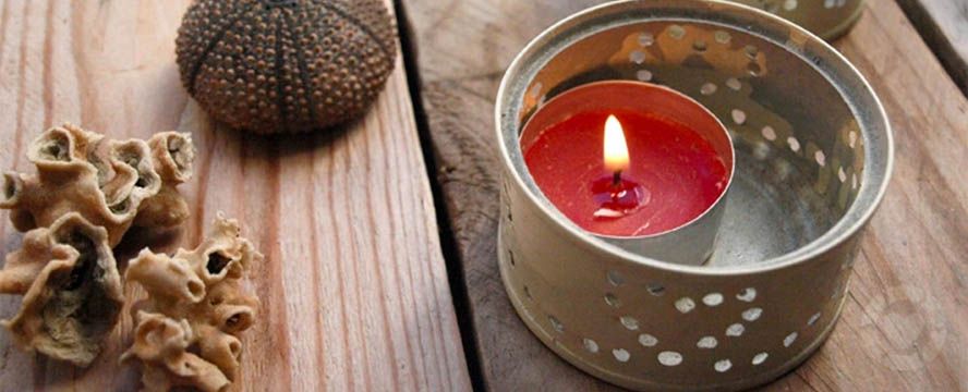DIY: Candle holders