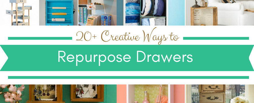 20+ Creative Ways to Repurpose old Drawers | ecogreenlove