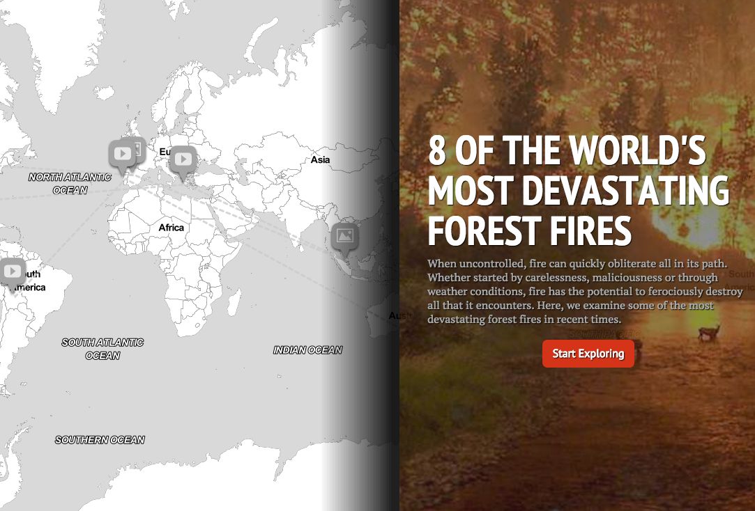 8 of the Most Devastating Forest Fires in the World [Interactive StoryMap] | ecogreenlove