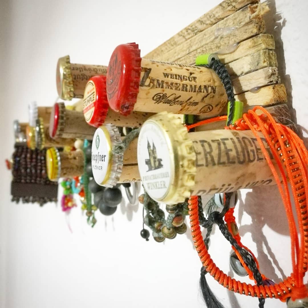 Upcycled Jewellery hanger | ecogreenlove