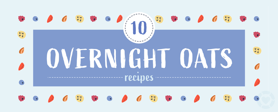 Healthy Overnight Oats Recipes [Infographic] | ecogreenlove