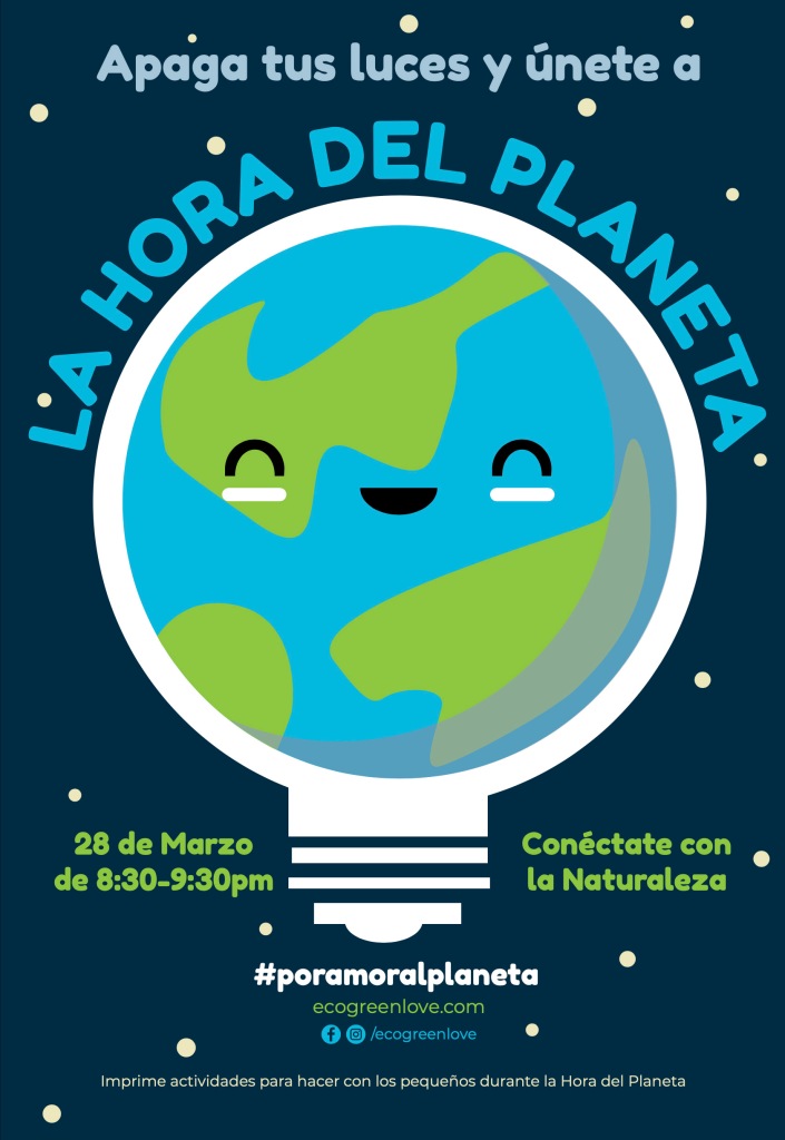 Hora del Planeta: Actividades para tus Pequeños | ecogreenlove